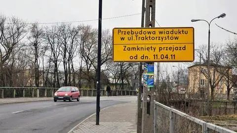 Pół roku bez wiaduktu na ulicy Traktorzystów