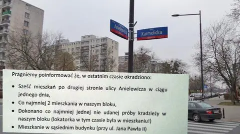 Włamywacze na Muranowie? Mieszkańcy ostrzegają