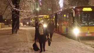 Autobusy nie mogą podjechać Belwederską