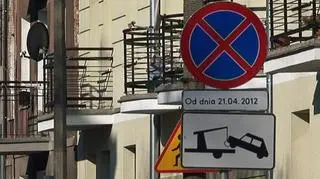 Znaki zakazu zatrzymywania się