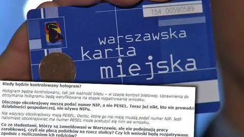 Pytania o Kartę Warszawiaka? Tu znajdziesz odpowiedzi