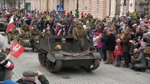 Defilada historyczna przeszła Traktem Królewskim