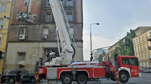 Pożar lokalu w Śródmieściu. Trzy zastępy w akcji