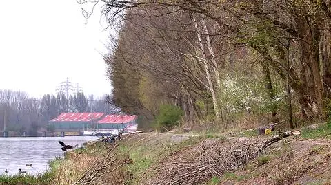 Zamiast huśtawek i trampolin, zaplecze budowy gazociągu