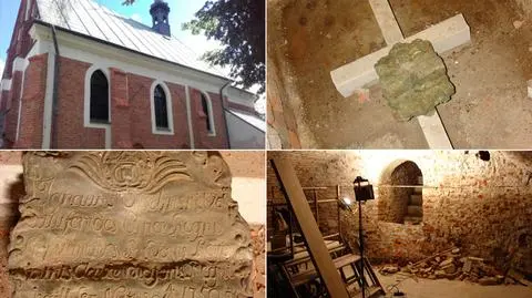 Odkrycie w starym kościółku. Tajemnicze schody, na górze krypta