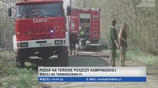  20 zastępów straży pożarnej w akcji