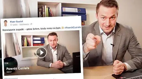 Piotr Guział milczał od wyborów. "Znów mam wolę działania"