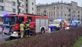 Tramwaj potrącił pieszego na Pradze