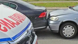 Zderzenie na Modlińskiej