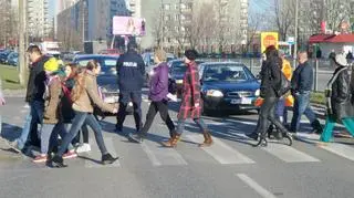 Protest na Umińskiego 