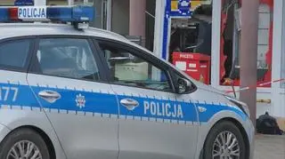 Na miejscu pracują policjanci