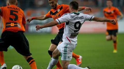 Legia zatrzymana w Lubinie. "Sagan" daje remis
