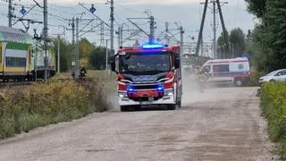 Śmiertelne potrącenie przez pociąg w miejscowości Nowa Iwiczna