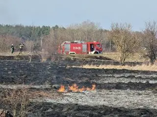 Pożar na Białołęce 