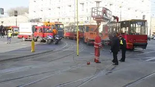 Poważna awaria tramwajowa w Śródmieściu