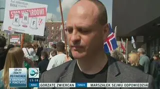 Manifestacja frankowiczów