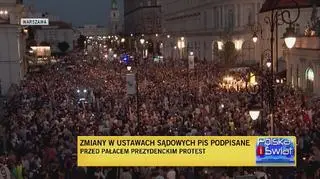 Protesty odbywają się w różnych miastach 