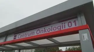 Przystanek przy Centrum Onkologii