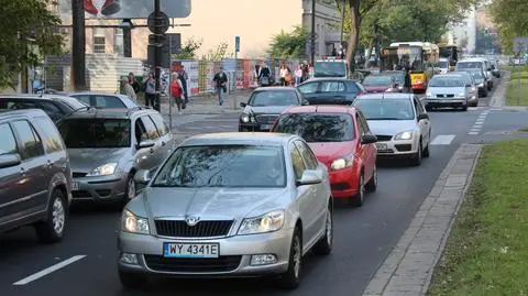 Złamane drzewo zablokowało Leszno