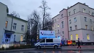 Policja przy Szpitalu Wolskim