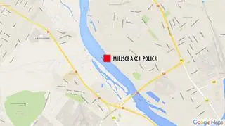 Miejsce akcji policji