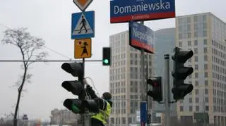 Drogowcy szykują sie do zamknięcia ul. Domaniewskiej