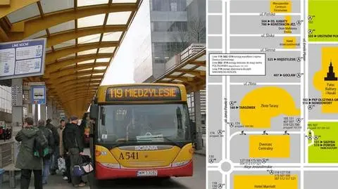W czwartek zamykają pętlę przy Centralnym