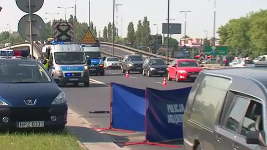 Wypadek i kolizja - tvnwarszawa.pl/Lech Marcinczak