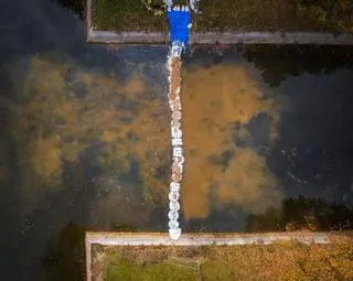 Remont wschodniej rozety Kanału Piaseczyńskiego