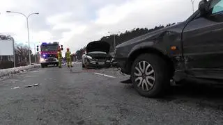 Zderzenie na Wale Miedzeszyńskim 