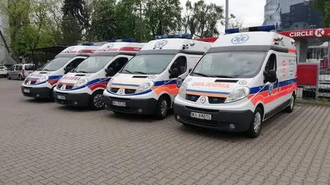 Reanimacja karetek. Z pogotowia trafiły do szpitali i straży pożarnej
