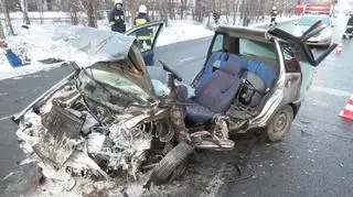 Wypadek na Szosie Lubelskiej