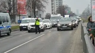 Wypadek na alei Krakowskiej 