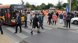 Protest na rondzie