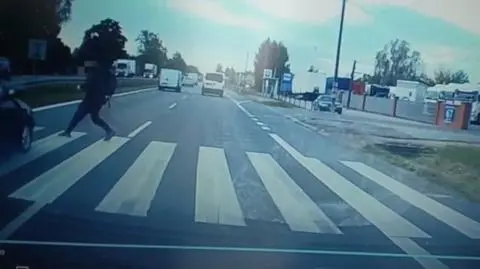 "Sekundy zdecydowały". Policja publikuje nagranie ku przestrodze