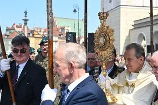 Procesja Bożego Ciała w Warszawie