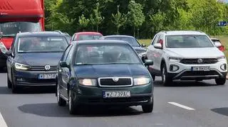 Zderzenie na Wisłostradzie