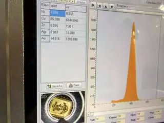 Parametry i wartość biżuterii można zmierzyć w punkcie skupu 