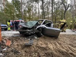 Wypadek w miejscowości Sitne