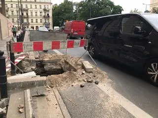 Doszło do rozszczelnienia gazociągu 