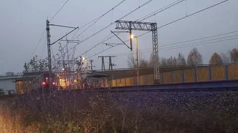 Wypadek na kolei w miejscowości Kątne 