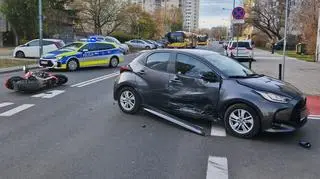 Zderzenie na Łukowskiej 