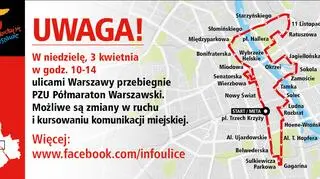 W niedzielę Półmaraton Warszawski