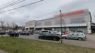 Do zdarzenia doszło przed marketem w Kobyłce