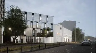 Śródmiejska jednostka policji na wizualizacjach 