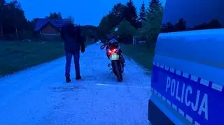 Motocyklista stracił prawo jazdy za przekroczenie dozwolonej prędkości