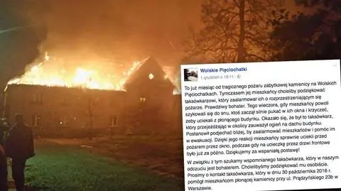Szukają taksówkarza, który ich uratował. "Prawdziwy bohater"