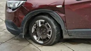 Kolizja na Łopuszańskiej