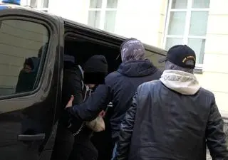 A 68-year-old man suspected of double murder was arrested