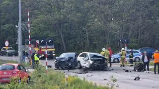 Wypadek w miejscowości Władzin